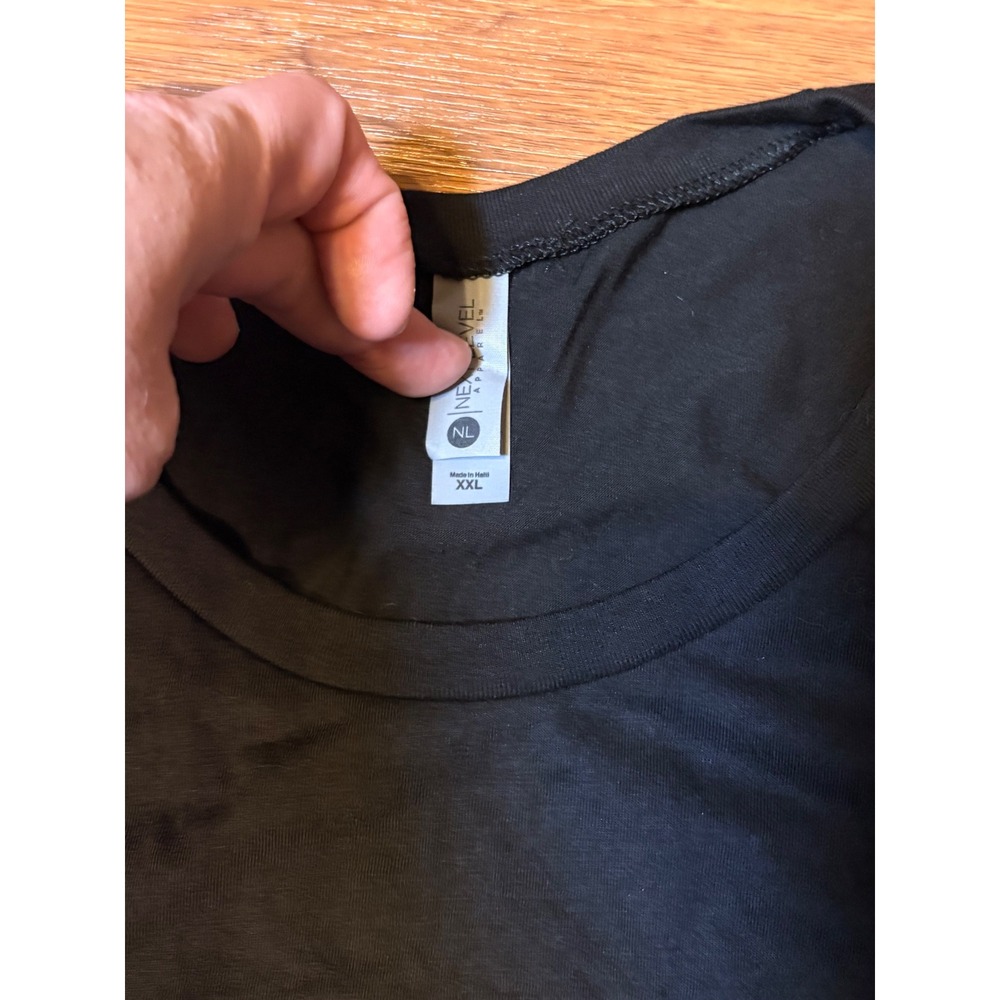 Next Level Muscle Tank Women XXL Black Good Swim Mom Graphic Smiley Retro Tee - Picture 2 of 5